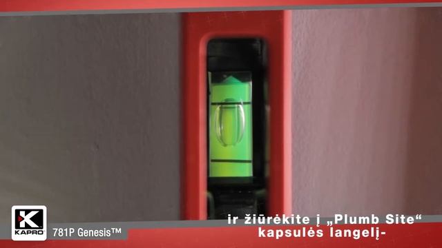 Kapro 781 Genesis gulsčiukas смотреть онлайн