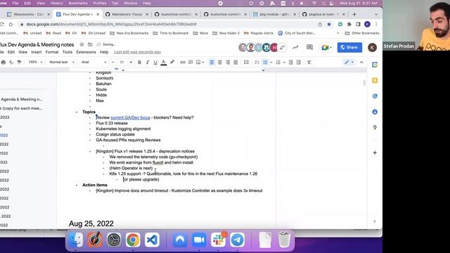 Flux Dev Meeting: 2022-08-31 смотреть онлайн