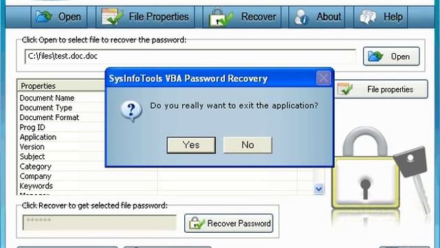 SysInfoTools VBA Password Recovery смотреть онлайн