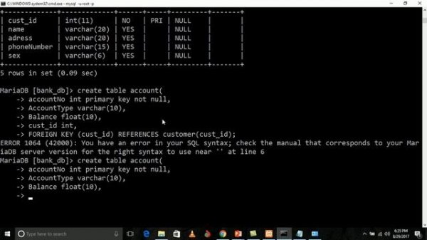 how to create relationships between two tables using MYSQL