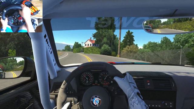 Assetto Corsa | BWM M235i | Racing Mulholland map mod | Steering Wheel + Shifter смотреть онлайн