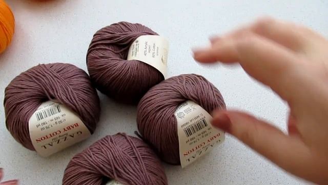 Из архива 2021. Мои запасы пряжи. Часть 2. Gazzal Baby Cotton смотреть онлайн