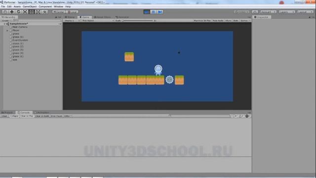 Как создать свою 2D игру . Урок 4-1 Первый враг смотреть онлайн