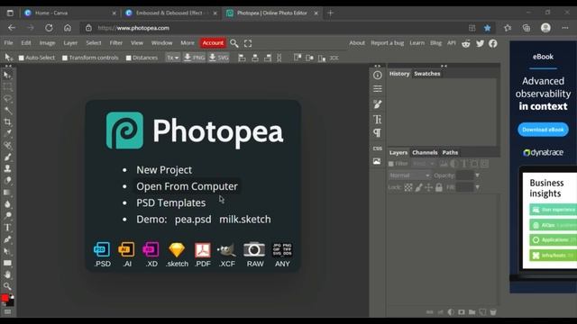 Canva - One Way to Get the Embossed and Debossed Look смотреть онлайн