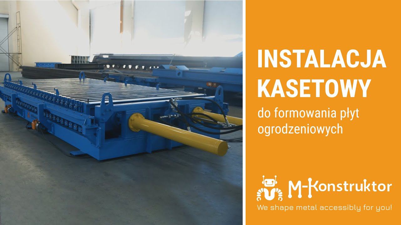 Przedstawiamy kasety do formowania płyt ogrodzeniowych смотреть онлайн