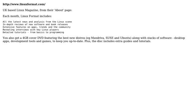 Unix & Linux: What GNU/Linux magazines, e-zines are available? (6 Solutions!!) смотреть онлайн