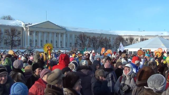 ЦКВ "Плетенька" 2018.02.11 Масленица Ярославль смотреть онлайн