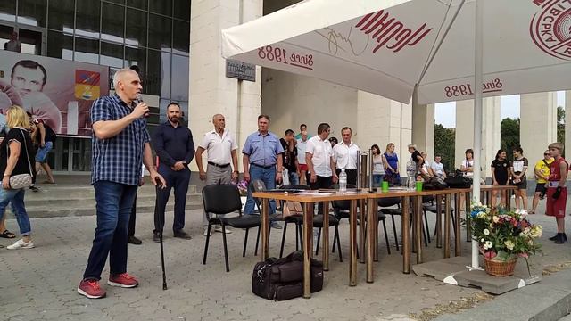 Поздравление участников турнира памяти Сергея Глебова