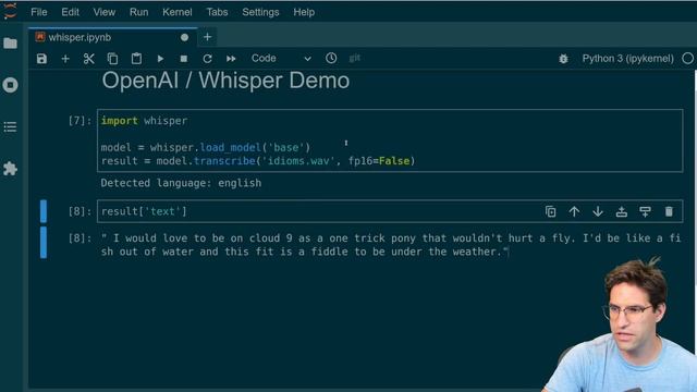OpenAI Whisper Demo: Convert Speech to Text in Python смотреть онлайн