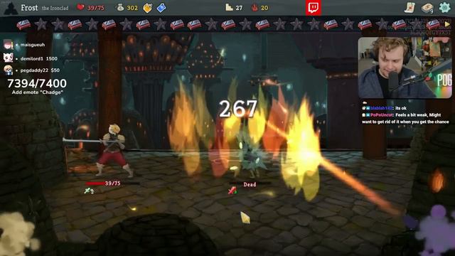 What if every relic is Whetstone & you start with Searing Blow?! смотреть онлайн