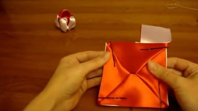 Тюльпаны из атласной ленты смотреть онлайн