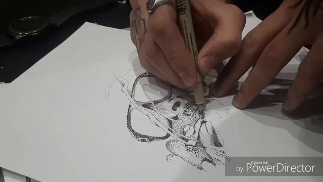 Snoop Dogg (Снуп Догг) ЭСКИЗ В СТИЛЕ ДОТВОРК смотреть онлайн