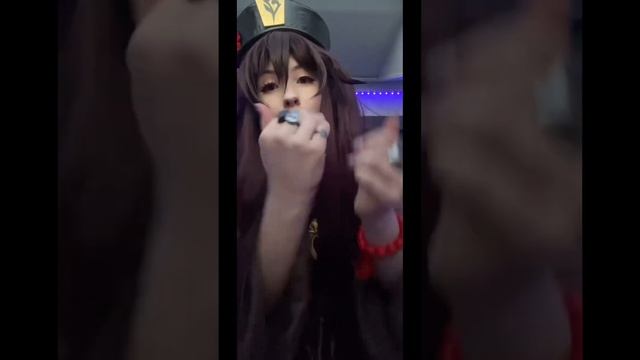 Косплей на Ху Тао #cosplay #hutao #косплей #хутао смотреть онлайн