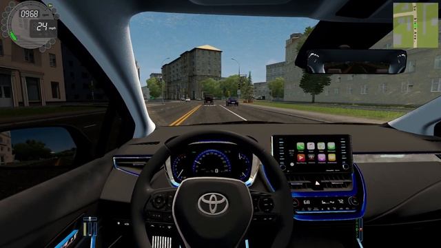 TOYOTA COROLLA GLI 1.8 AUTO | CITY CAR DRIVING SIMULATOR 1.5.9.2 GAMEPLAY WITH LOGITECH G29! смотреть онлайн