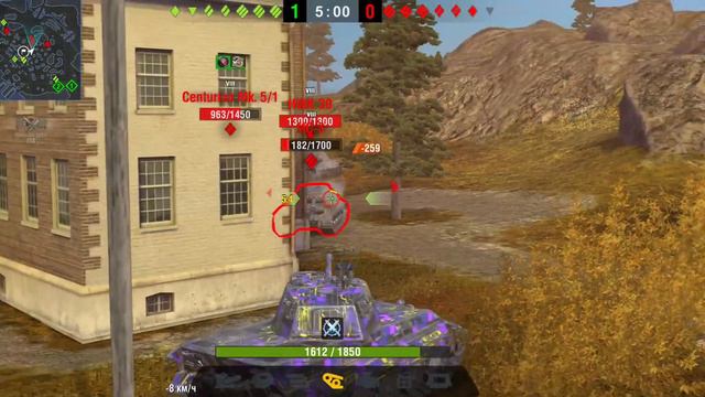 неплохой бой World of Tanks Blitz смотреть онлайн