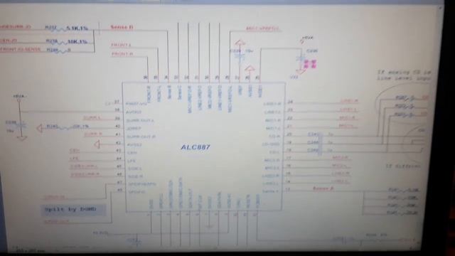 Неисправность звукового кодека на материнской плате. Видео-отчет смотреть онлайн