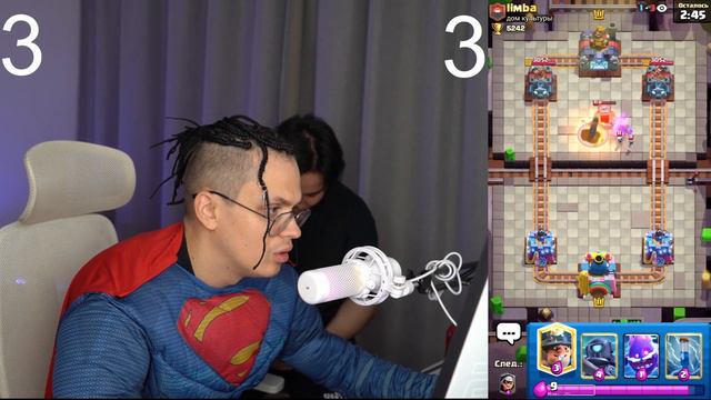 БУСТЕР ПРОТИВ ЛИМБЫ В КЛЕШ РОЯЛЬ| БУСТЕР, ЛИМБА смотреть онлайн