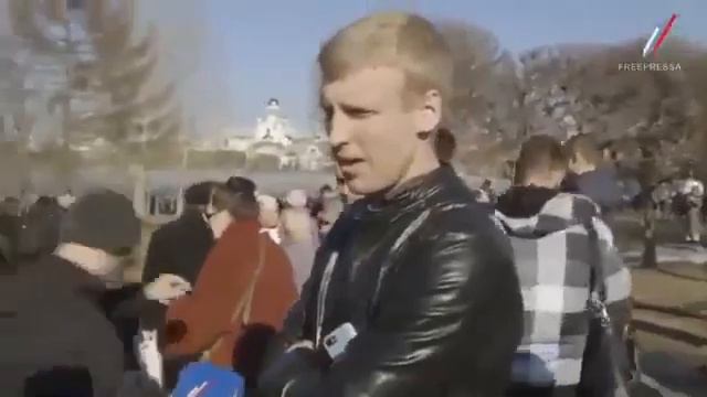 Проовокатор получил по морде