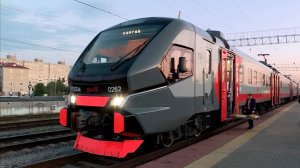 Новый скоростной электропоезд начал курсировать по маршруту Челябинск - Курган