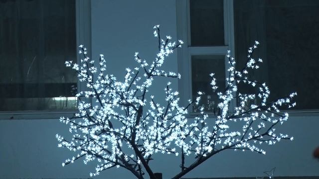 Новогодняя иллюминация на улицах Солигорска смотреть онлайн