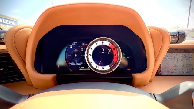 Analog Tachometer moving LFA style.#lexus #LC500, #LFA смотреть онлайн