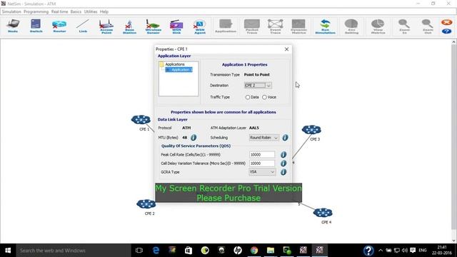 Network Simulation Analysis with an ATM Switch implementing different scheduling Technique смотреть онлайн