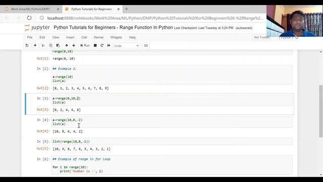 Python Tutorials for Beginners - Range Function In Python смотреть онлайн