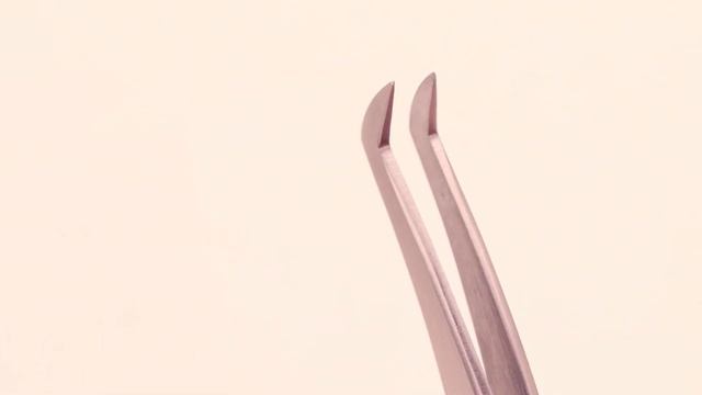 Пинцет для наращивания ресниц TimBale ZD-30 смотреть онлайн