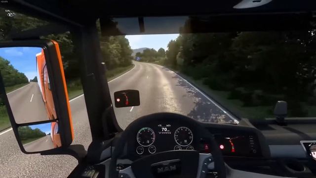 MAN TGX FULL DELIVERY ? | Mistakes were made ⛔- TOBII eyetracking | LO-FI chill driving смотреть онлайн
