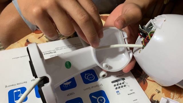 How To Open PTZ Dome WiFi IP Camera Remove Cover To Install/Replace SD Card Inside & Reassemble Bac смотреть онлайн