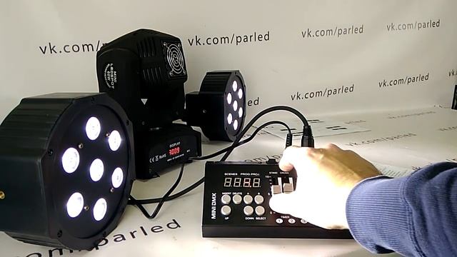 Программирование пульта dmx mini 54 смотреть онлайн