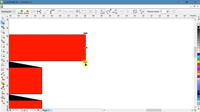 Perspective shape designing in coreldraw | Using shape tool in coreldraw | Coreldraw tutorial смотреть онлайн
