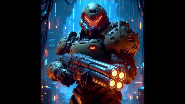 DOOM OST E1M1 cover by Nathan Novacek смотреть онлайн
