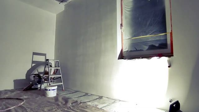 Механизированная шпаклёвка.