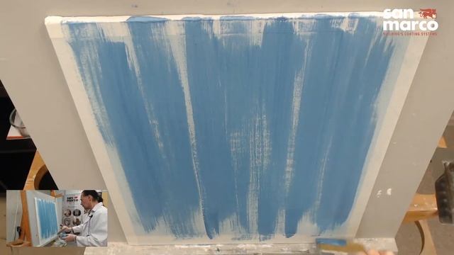 Декоративное покрытие Fontego от San Marco. Вертикальное нанесение смотреть онлайн