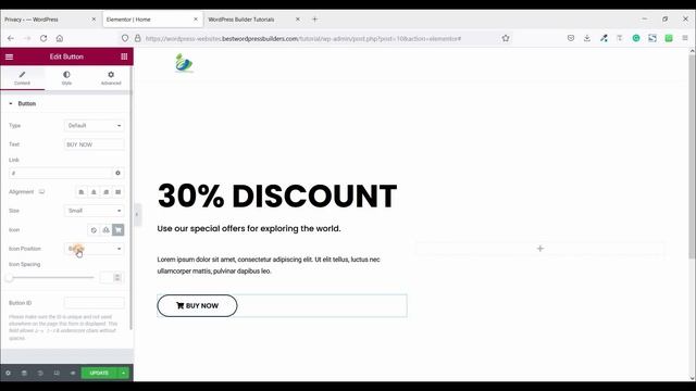 Elementor 3D Image Effcet Tutorial Step By Step | WordPress Builder смотреть онлайн