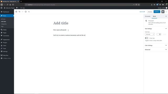 Meta Box Show Hide Overview | Toggle meta boxes by template, post format or category. смотреть онлайн