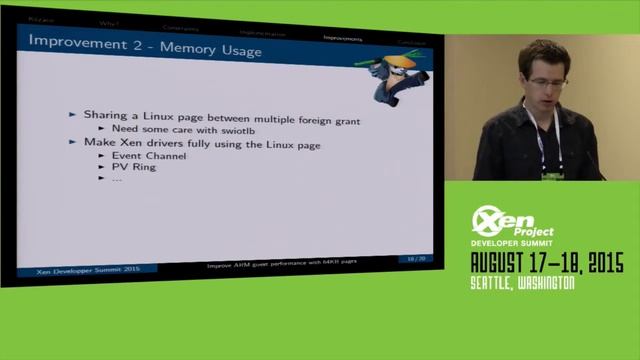 XPDS15 - Improve ARM Guest Performance with 64KB Pages смотреть онлайн