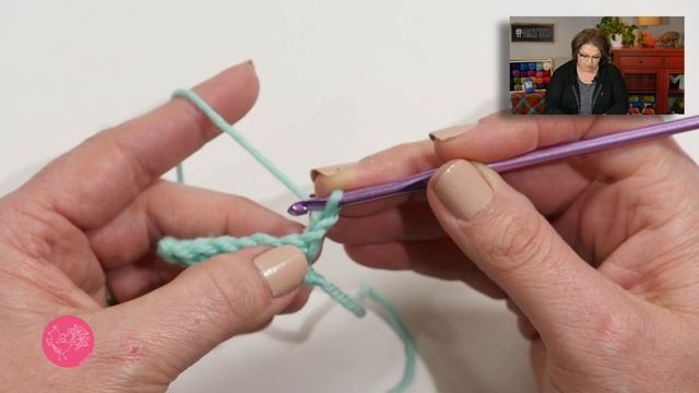 How to Crochet Stitches -- Linked Half Double Crochet смотреть онлайн