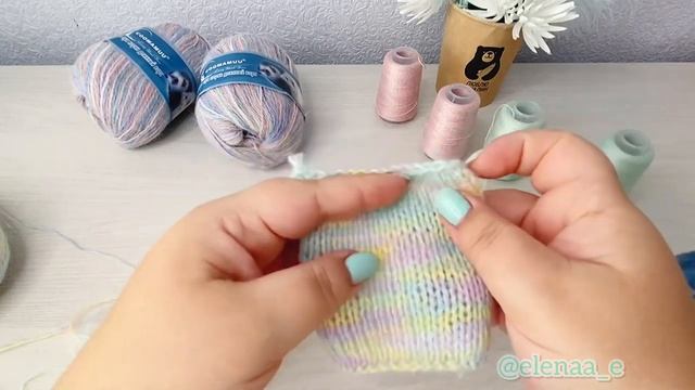 Очень красивая пряжа- цветной пух норки ? смотреть онлайн