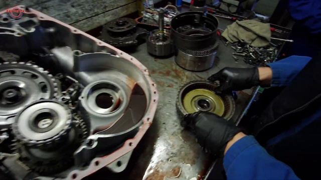 TF80 SC SD AF40 Gearbox Disassembly смотреть онлайн