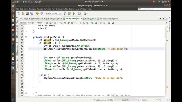 Membuat CRUDS Pada Aplikasi Penjualan dengan Arsitektur MVP #2 смотреть онлайн