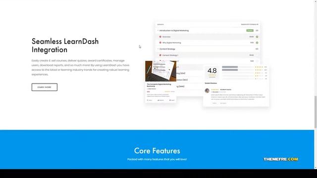 Asuka - LMS Education WordPress Theme academy learning смотреть онлайн