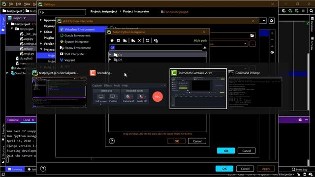 PyCharm Quick Fix : No Python interpreter configured for the project. смотреть онлайн