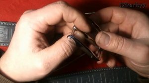 Ремонт пряжки на мужском кож.ремне.