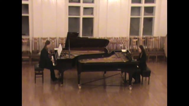 Skalkottas, greek dances 2 pianos, Ipirotikos, Magda Nikolaidou, Nasos Grozas смотреть онлайн