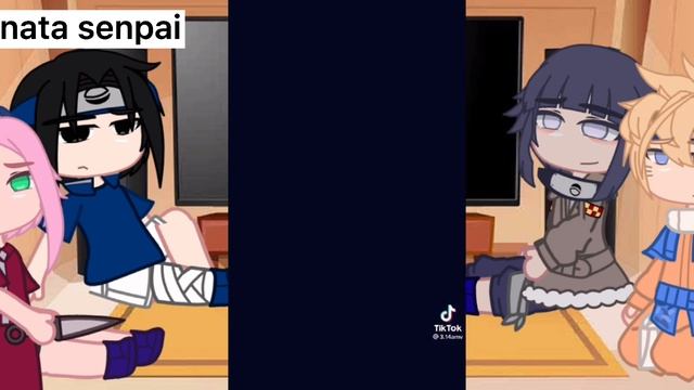 ‘’/ Time 7 React To Hinata Hyuga/‘’?‘’/ Реакция 7 команды на Хинату Хьюга/‘’? [Hinata Senpai] 1/?