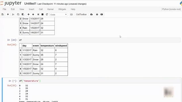 Python Pandas Dataframe Basics смотреть онлайн