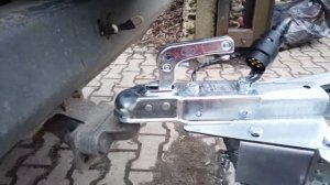 Универсальное противоугонное устройство для прицепа.