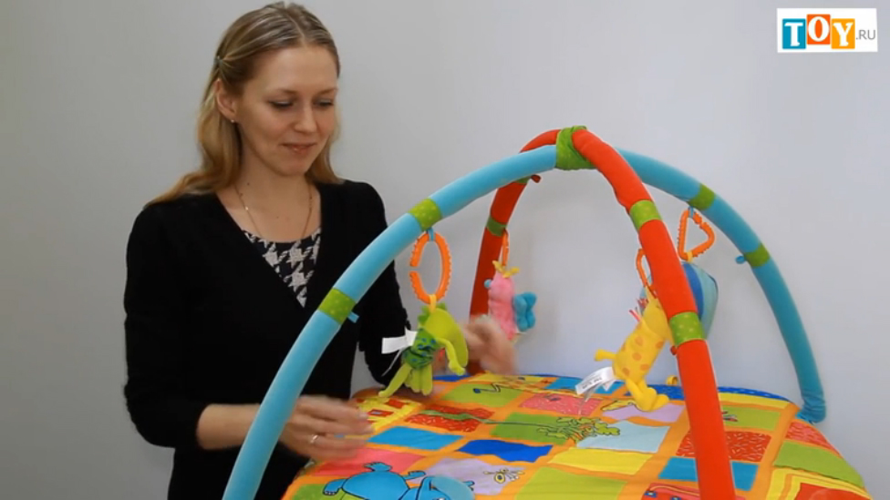 Развивающий коврик 3 в 1 Таф Тойс (Taf Toys) смотреть онлайн